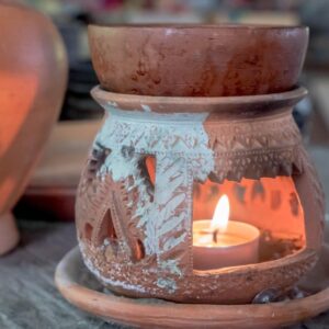 Salt Candle Holders